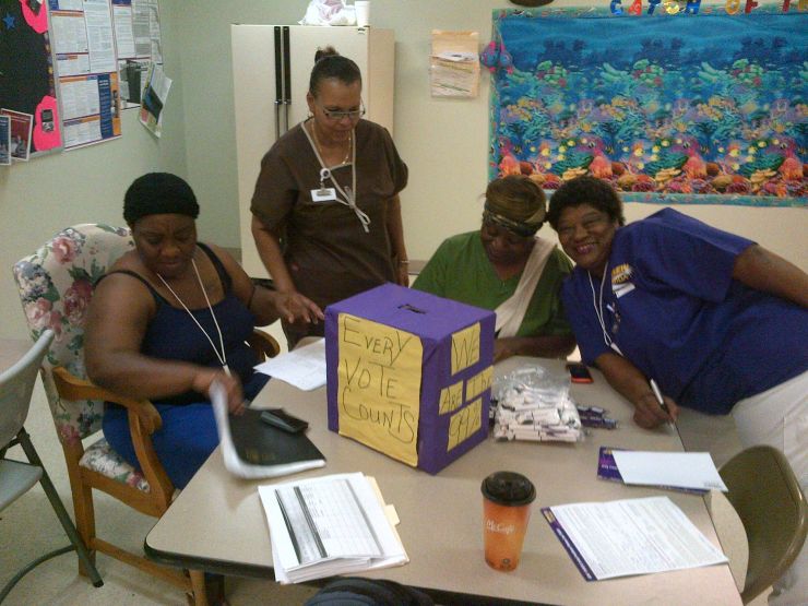Ready, Set, Go! FL Nursing Home Workers Prepare for 2012 Campaign
